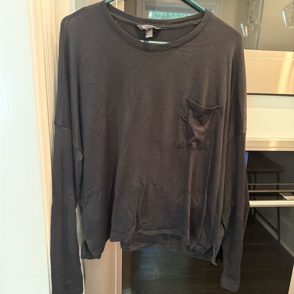 Banana Republic LuxeSpun Black Top